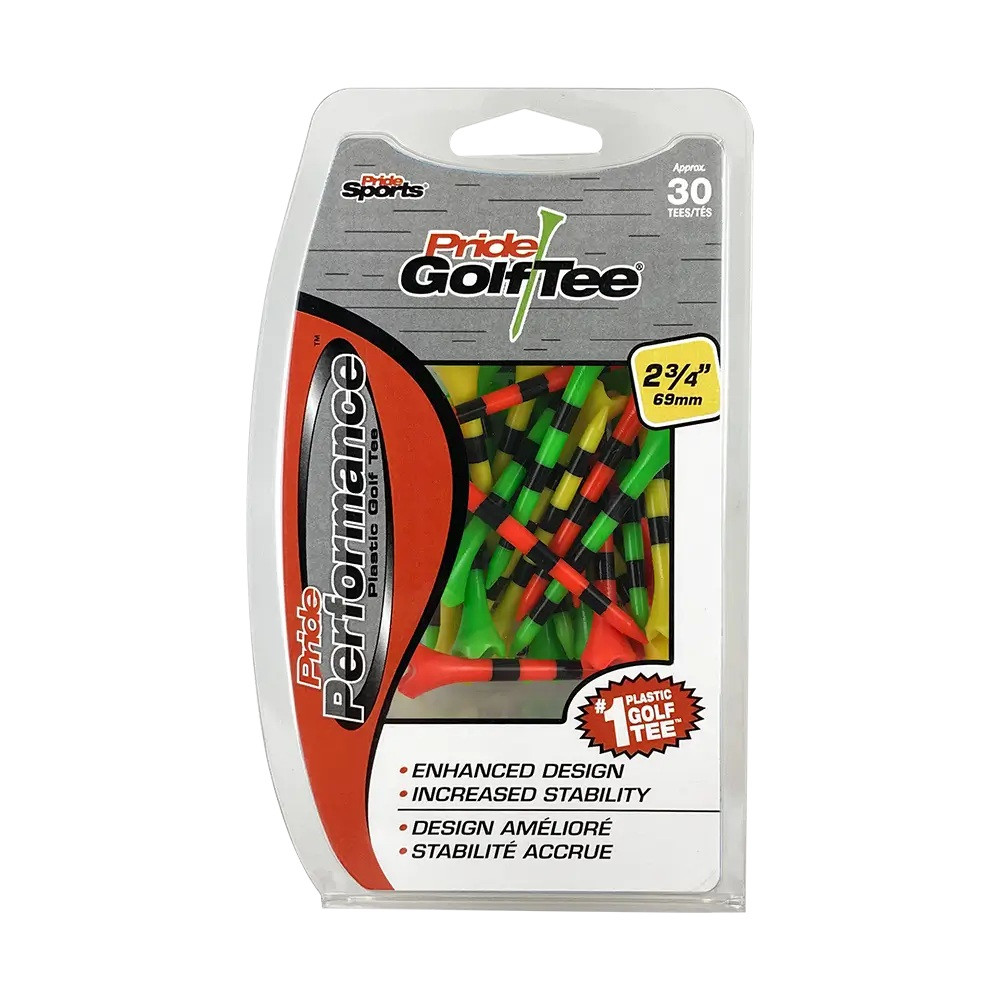 Pride Sports Evolution Plastic Golf Tees - Maple Hill Golf